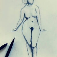 croquis tegning