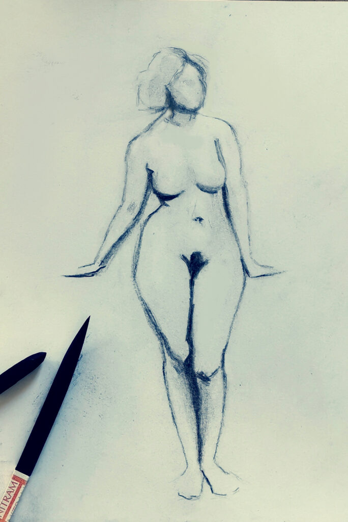 croquis tegning